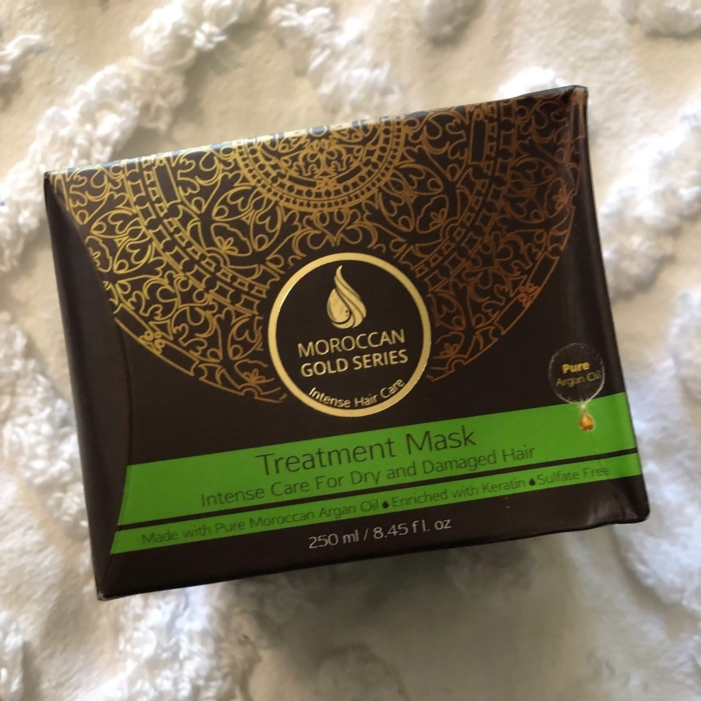 Moroccan gold series hair treatment
